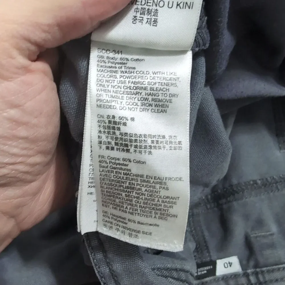 Marmot Shorts Size 40 Men's Cargo Style Gray Outdoor 11